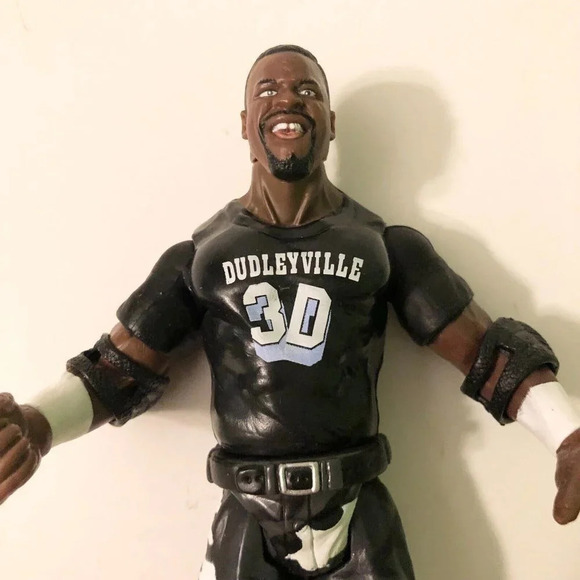 1999 D Von Dudley Jakks Pacific Titan Tron Live WWE Wrestling  Figure - Picture 8 of 10